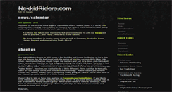 Desktop Screenshot of nekkidriders.com